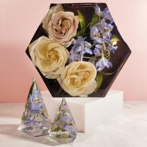 Resin Flower Preservation Deposit: Wedding Bouquet Keepsake