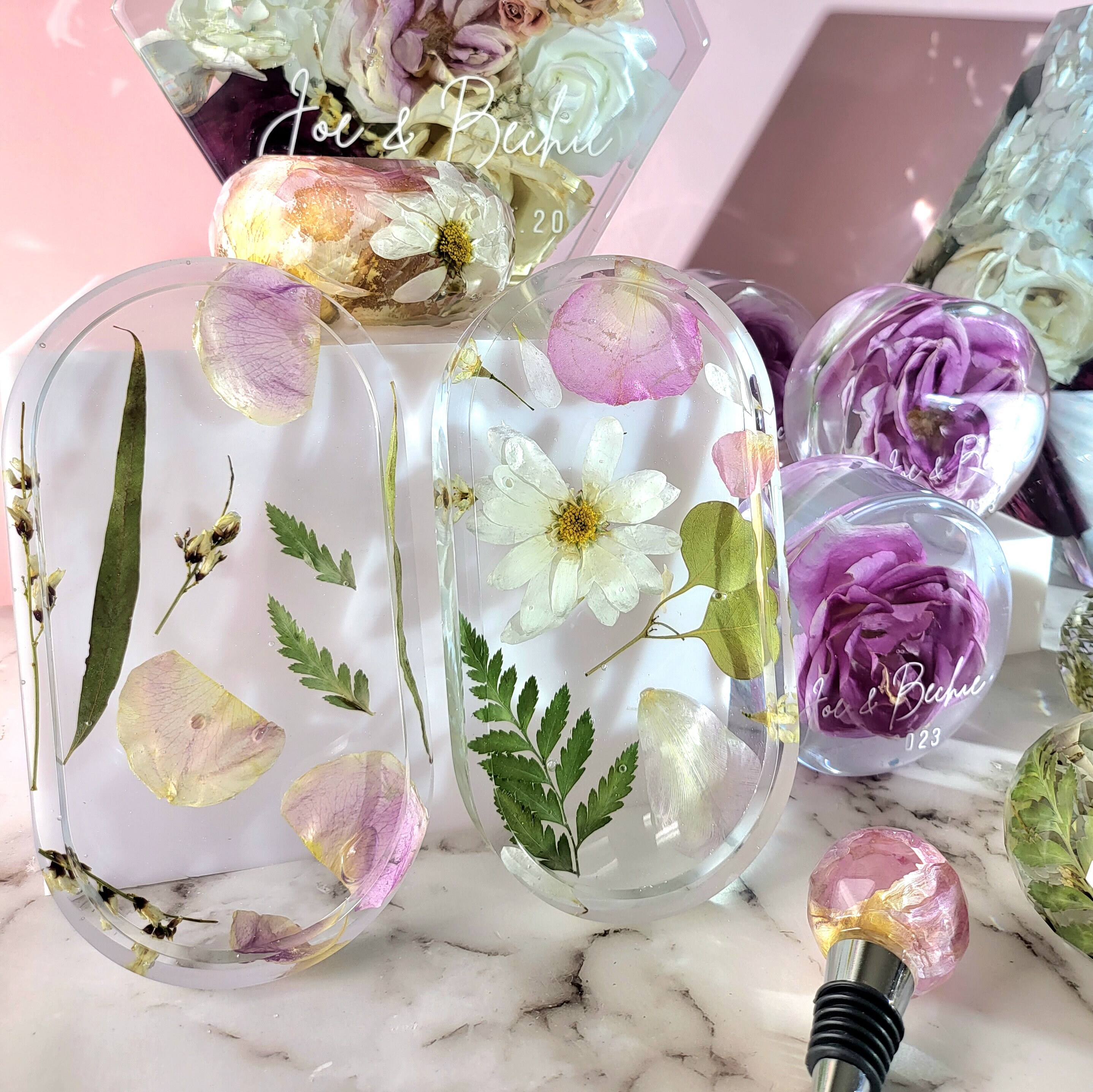 Resin Bouquet Collection Resin Bouquet Preservation Using Your Etsy