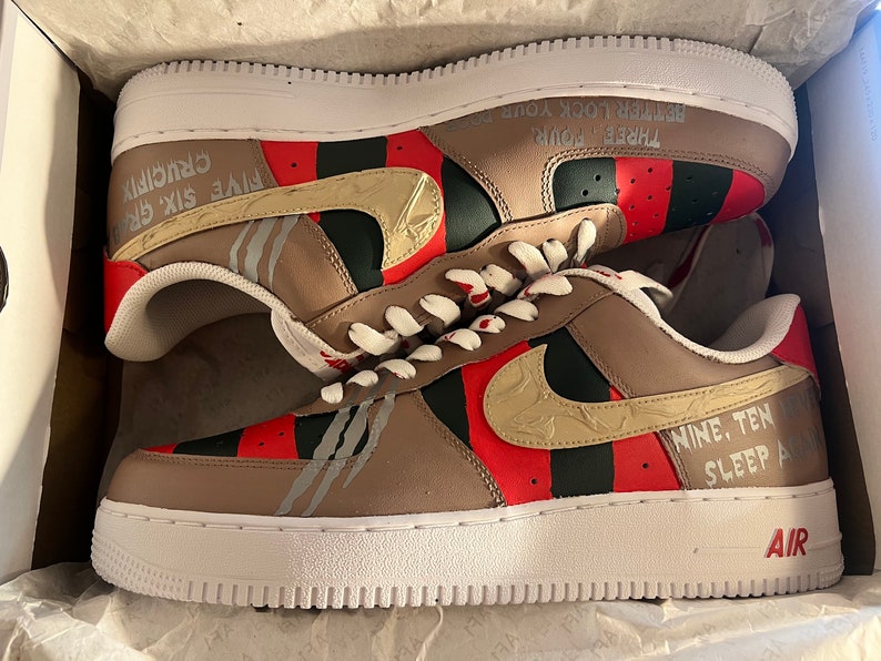 freddy krueger air force ones
