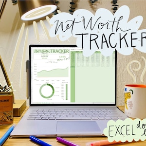 Net Worth Tracker (Multi-Year) - Excel (Green)