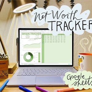 Net Worth Tracker (Multi-Year) - Google Sheets (Green)