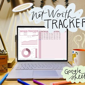 Net Worth Tracker (Multi-Year) - Google Sheets (Pink)