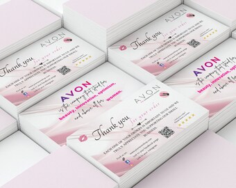Avon Thank You Card - Etsy Canada