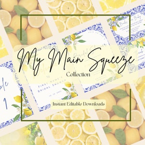 Main Squeeze Invitations