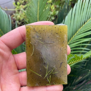Aloe Vera and rosemary handmade soap