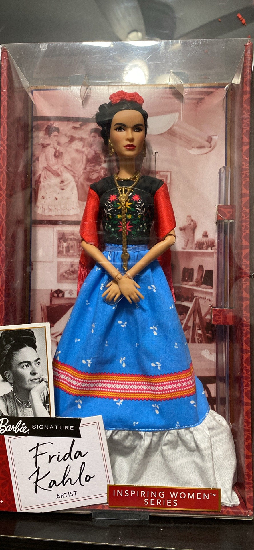 Collectible Doll Frida Kahlo Barbie Amazon Frida Kahlo Mattel