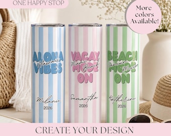 Personalized Bridesmaid Tumbler Gifts, Custom Name 20oz Cup with Lid and Straw, Wedding Favor, Bachelorette Party Favor, Gift for Her