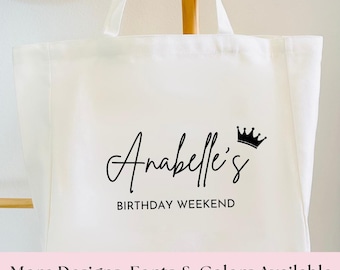 Personalized Name Tote Bag Custom Name Tote Bag Custom Tote Shopper Womens Bag Customized Name Gift For Her Kids Bag School Bag For Kids