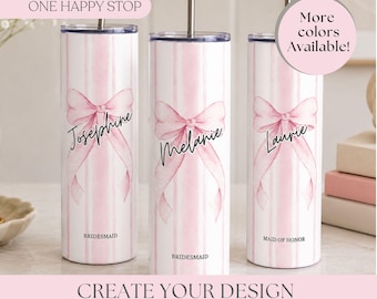 Custom Vacation Tumbler - Personalized Name - Matching Beach Vacation - Spring Break - Bachelorette Girls Trip 20oz Tumblers - Bride gifts