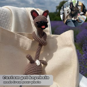 Custom Crochet Dog Plush – Personalized Handmade Pet Gift, Memorial Keepsake