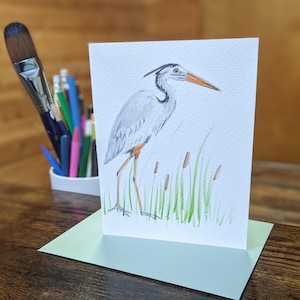 Greeting Card -- Sandhill Crane