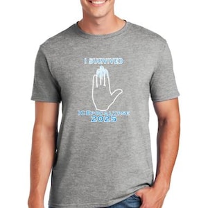 T-Shirt- I Survived : ICEpocalypse 2025