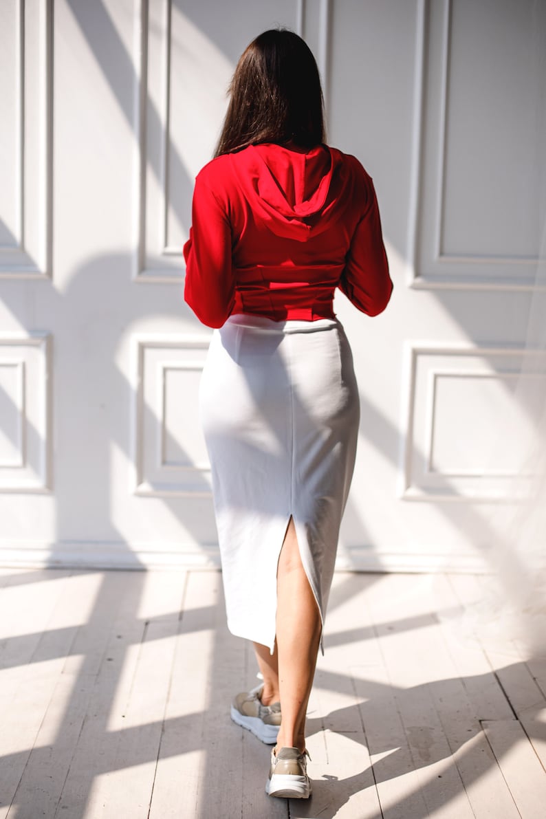 Cropped Hoodie PDF Sewing Pattern With Video Tutorial - Etsy