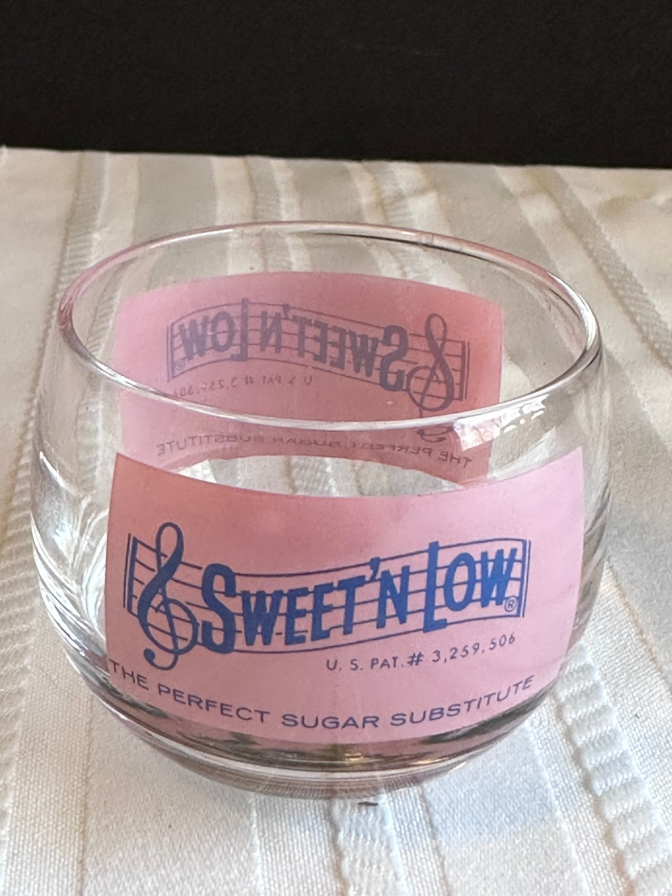 Vintage Sweet N Low Advertising Small Glass Container. - Etsy