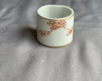 Vintage 60's Fukagawa Arita Pattern 905. Ashtray, Salt and