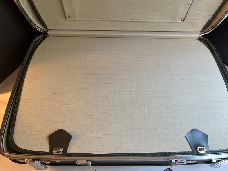 Vintage American Tourister Tiara Black Hardshell Luggage Etsy