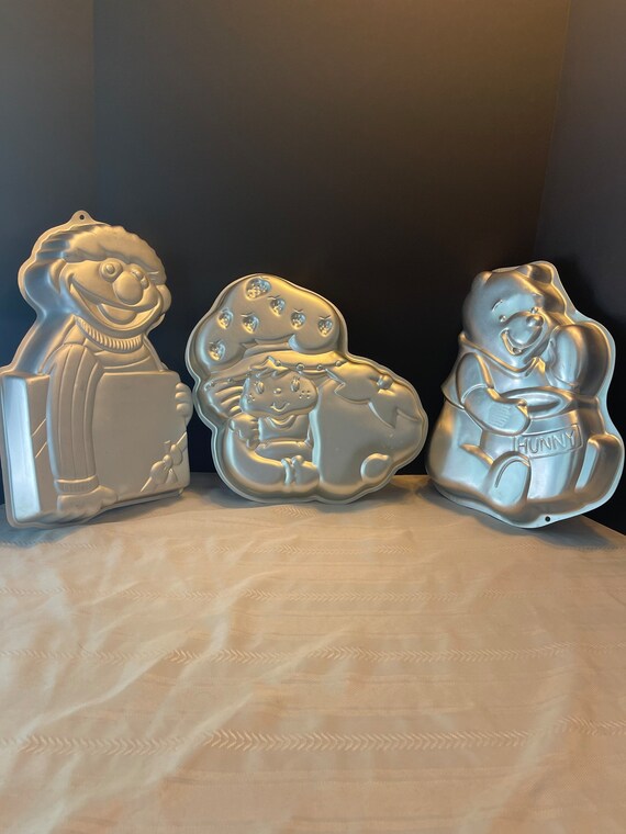 Vintage Wilton Character Cake Molds Strawberry Shortcake Etsy