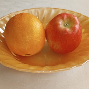 Ciotola da portata Fire King Peach Lustre