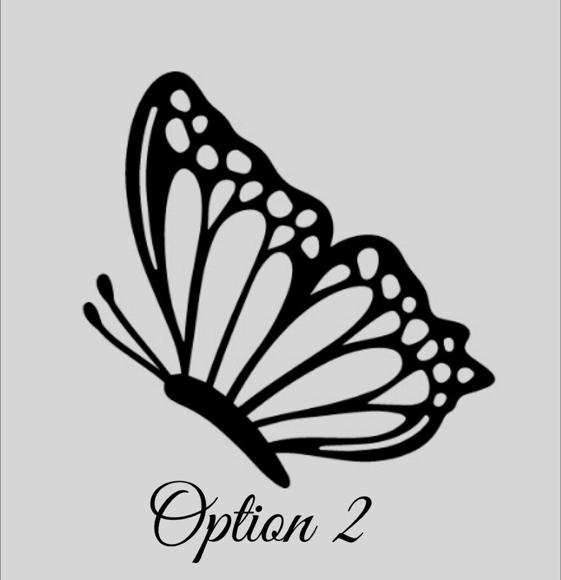Butterfly Vinyl Decal Etsy