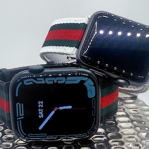 Upcycled Gucci Apple Watch Band - Etsy display picture 3