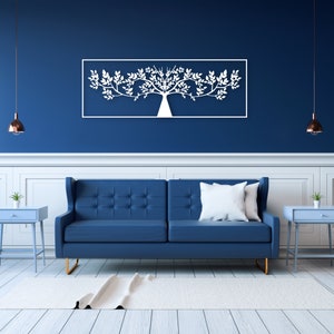 Tree Metal Wall Art Tree Branches Metal Wall Hang Housewarming Gift Tree of Life Wall Decor Metal Art Tree Sign Home Decor Nature Lover