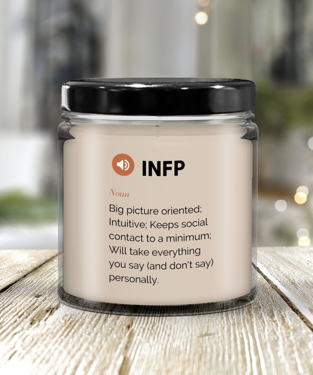 INFP Candle Infp Merch Infp-t Mbti Merch Mbti - Etsy