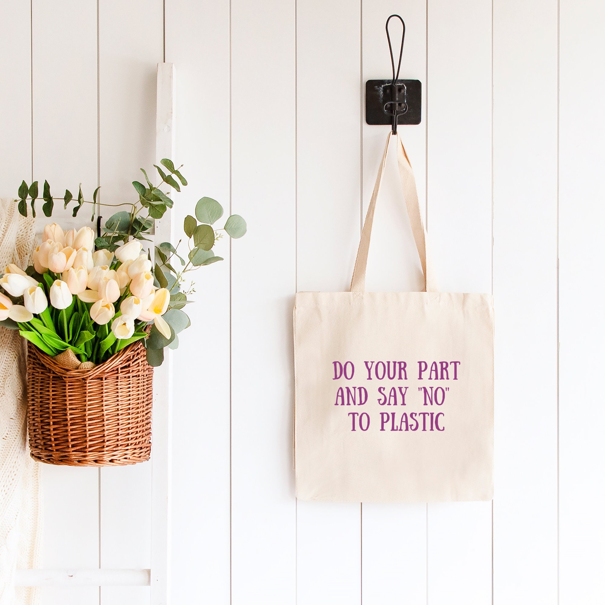 Reduce, Reuse, Recycle Tote Bag | Canvas Tote Bag | 100% Natural Cotton ...