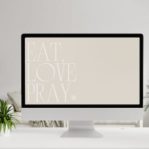Minimalist Inspirational Desktop Wallpaper: Positive Affirmations (1920x1080 PNG)