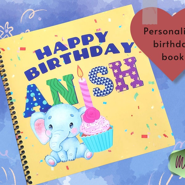 Birthday Book Etsy