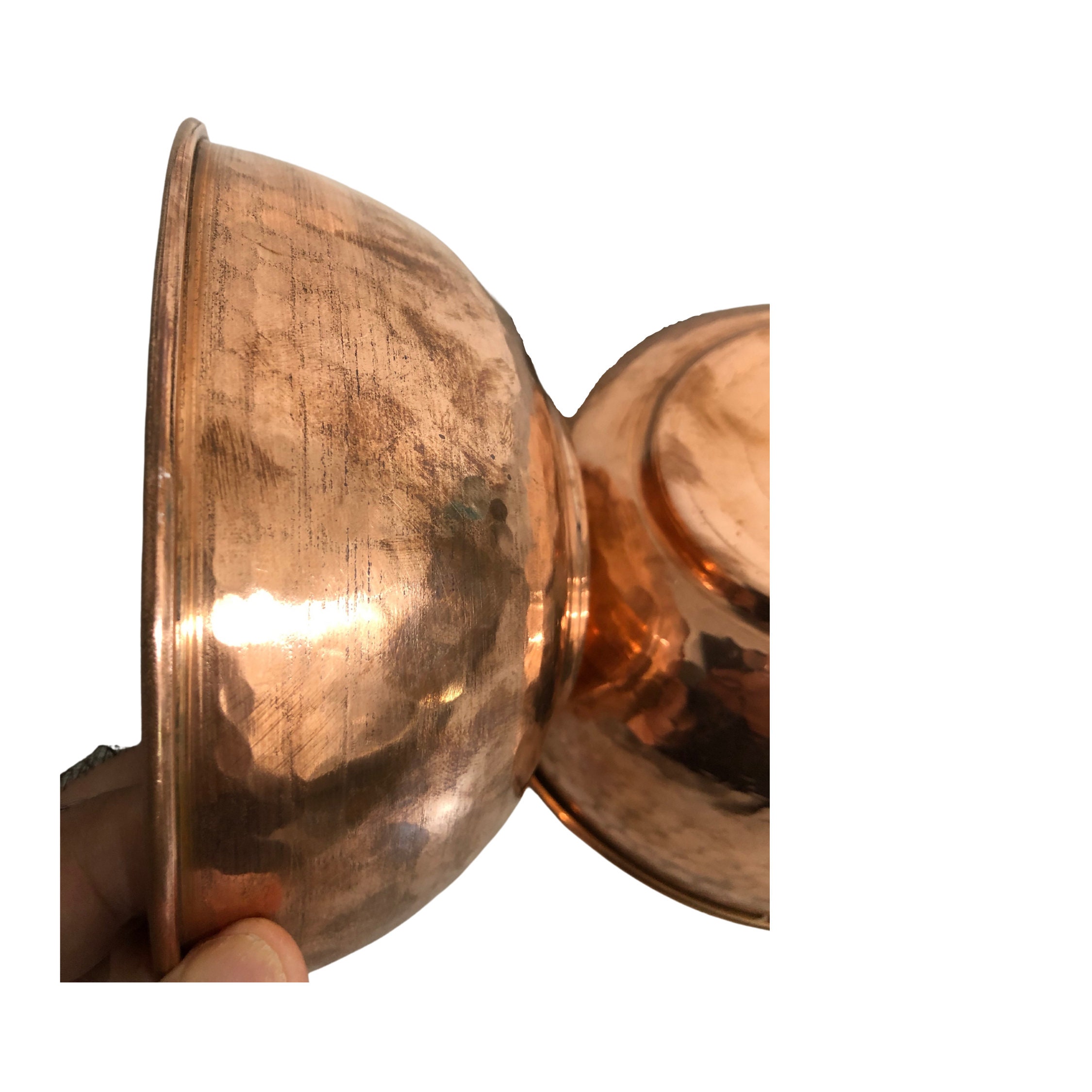 Hammered Solid Copper Bowl Moroccan Dish New Never Used Etsy