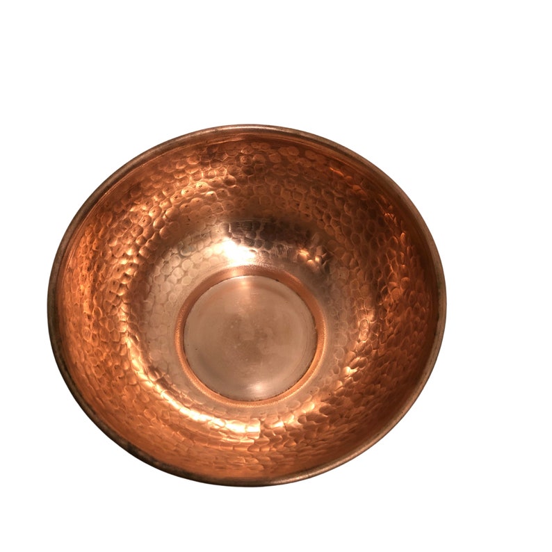 Hammered Solid Copper Bowl Moroccan Dish New Never Used Etsy