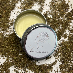 Organic Headache Balm