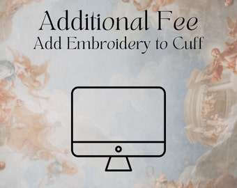 Upgrade - Additional Fee Add Embroidery to Sleeve