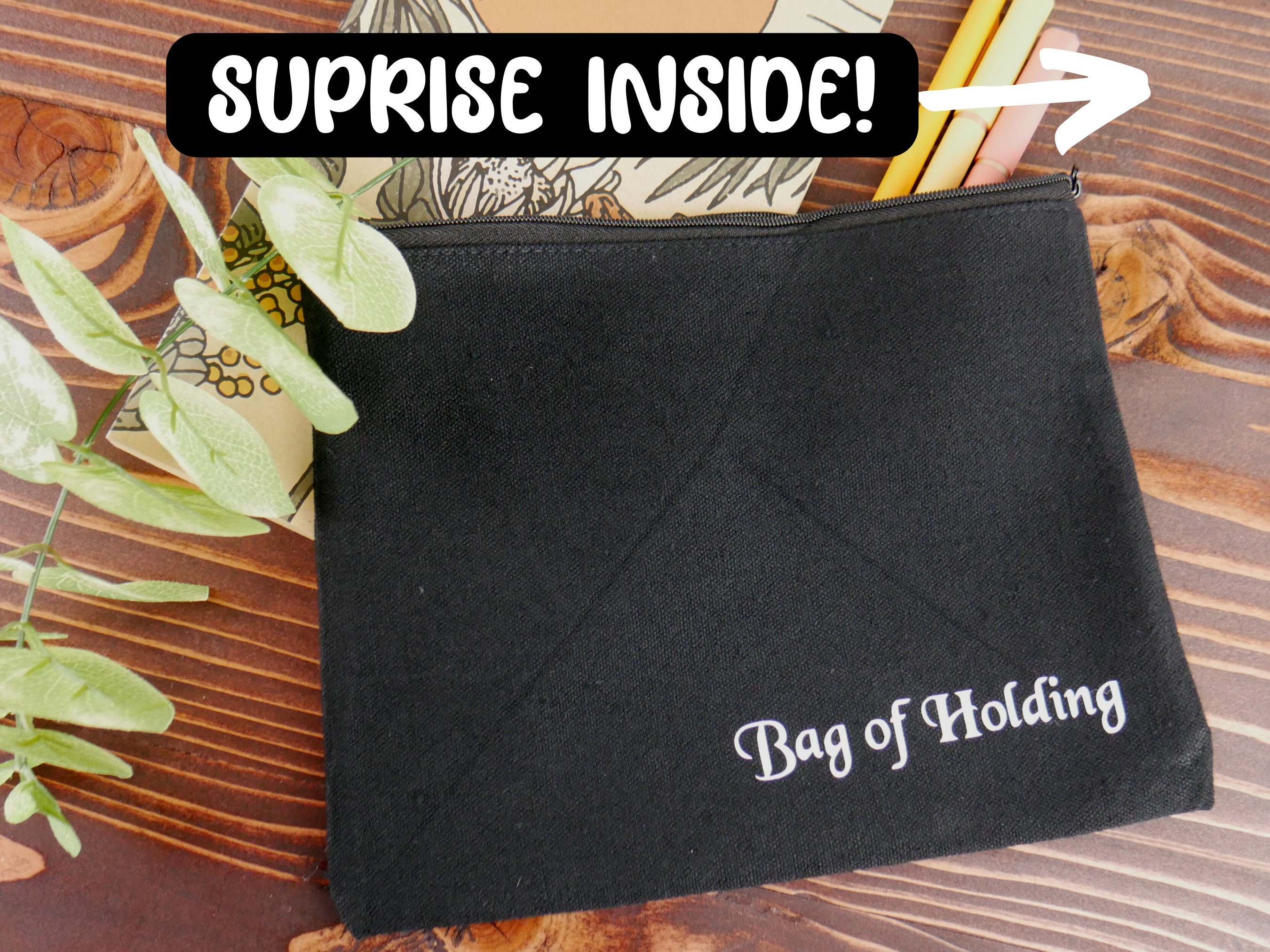 Bag of Holding Bagman Dice Bag Makeup Bag Pencil Bag Case Etsy