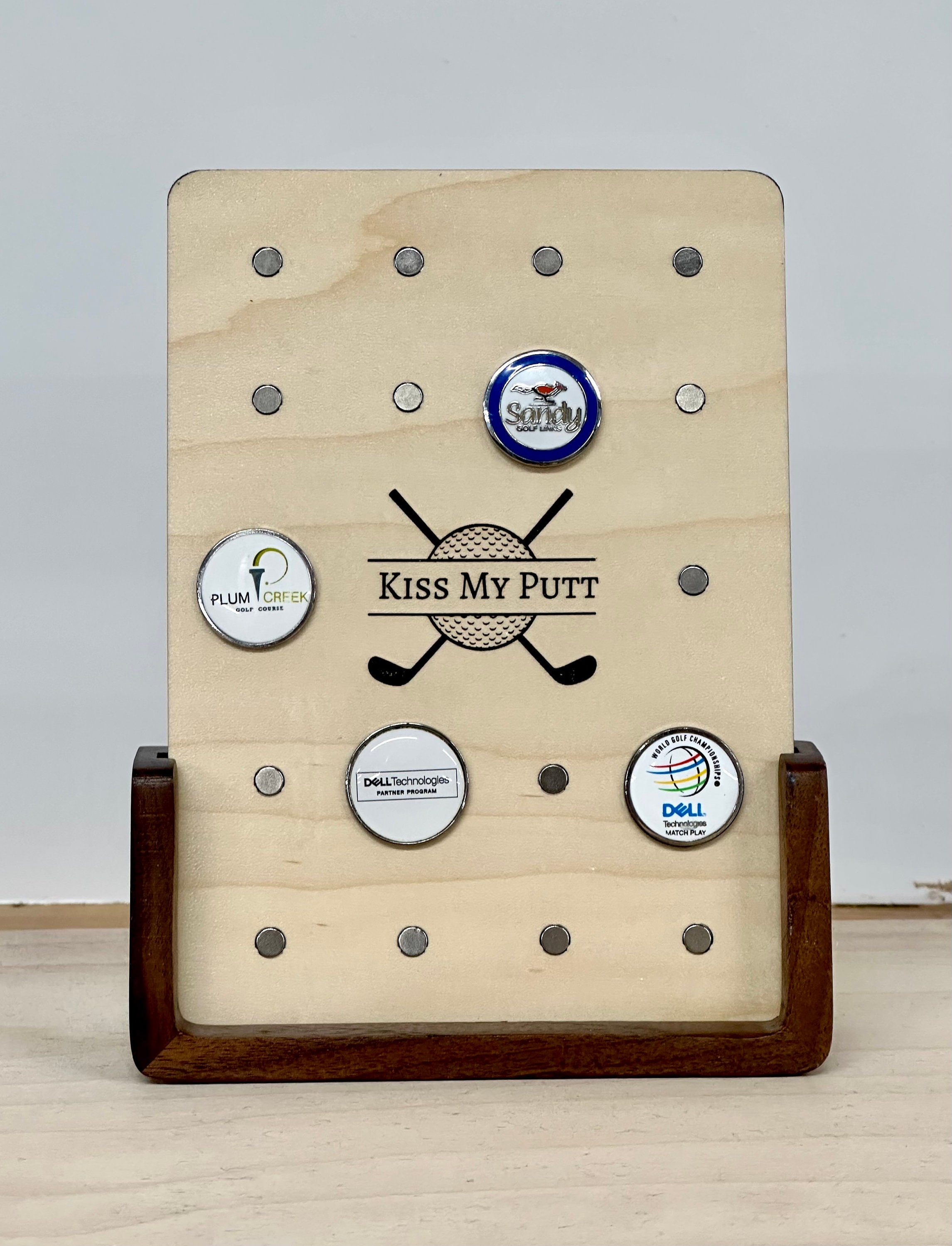 Golf Ball Marker Display Golf Marker Golf Gift Gifts for Etsy