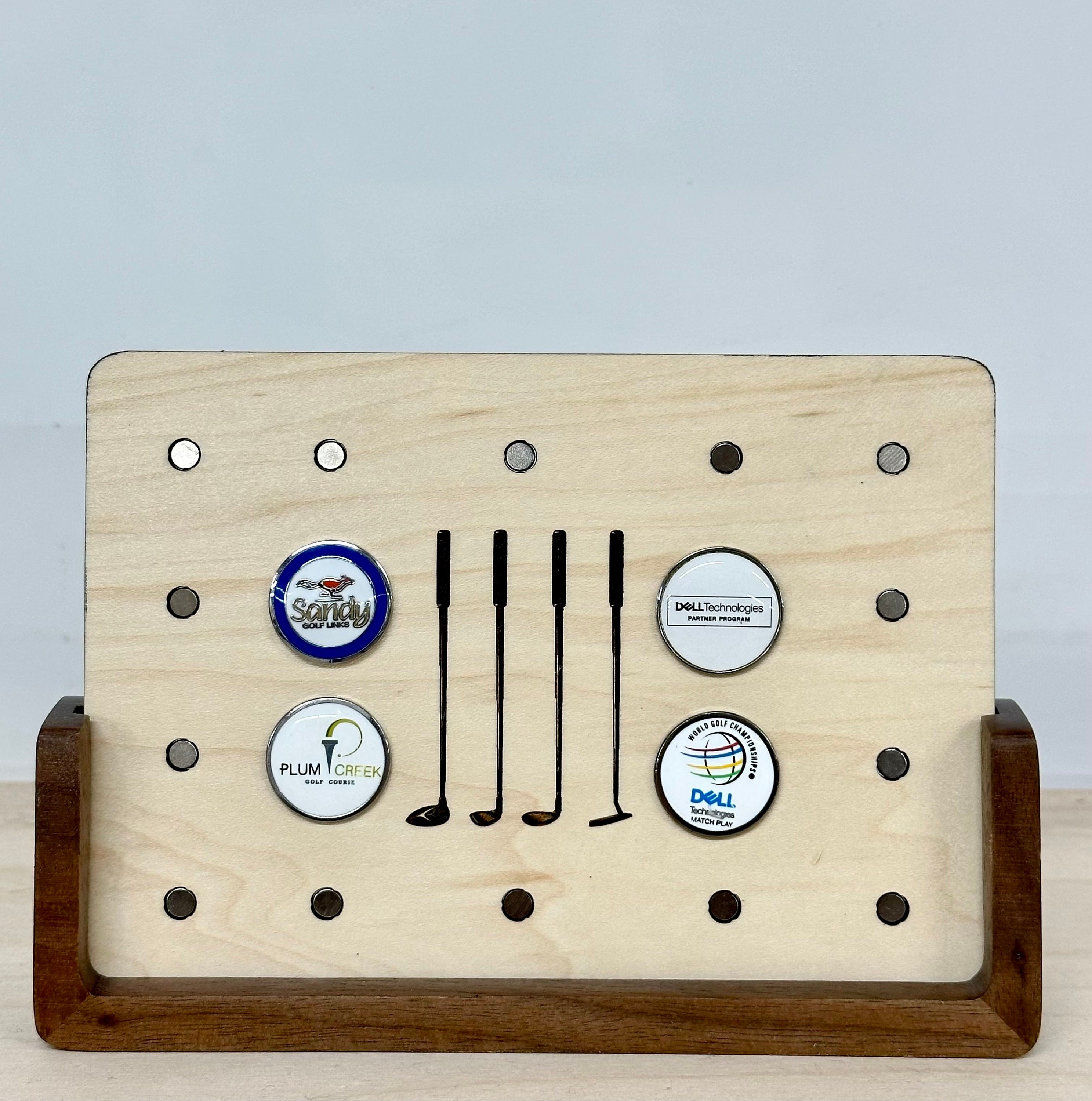 Golf Ball Marker Display Golf Marker Golf Gift Gifts for Etsy