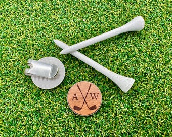 Retro Game Ghost Gang Golf Ball Markers - Golf Gift, Golf