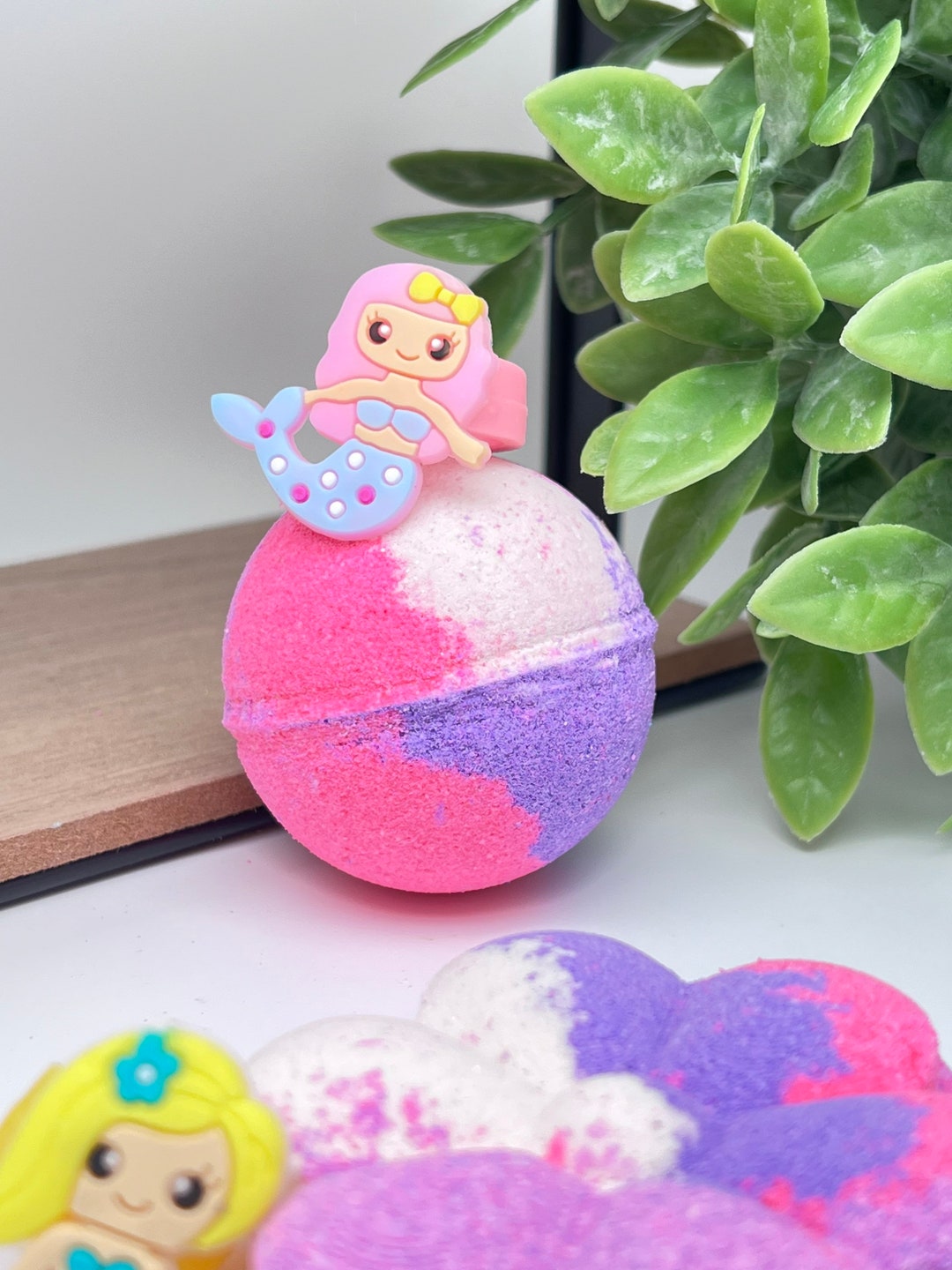 Fruit Loops Surprise Bath Bomb Mermaid Ring Natural Kids Bath Etsy