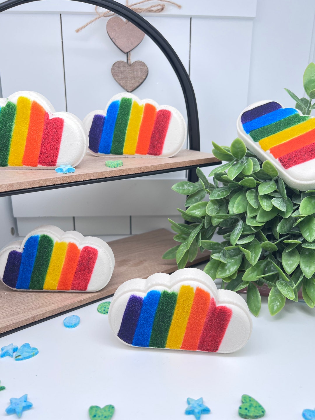 Rainbow Bath Bomb, Natural Kids Bath Bomb, Gift for Her, Birthday Gift