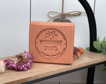 Moroccan Clay mandarin moisturizing Luxury face and body soap - Natural Soap - Shea Butter Soap, Handcraft Soap - Wholesale Soaps -