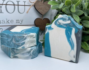 Sea Salt Soap - Handmade Cold Process, All Natural ingredients, Vegan Soap, Sea Salt Soap, Handcraft Soap Bar, Natural Soap, Aloe Vera Soap