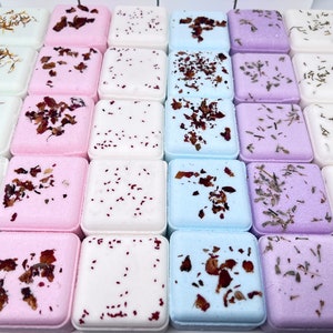 Aroma Shower Steamers, Aroma essential oils, Gift Shower favors, Shower Fizzies, Shower Tablets, Shower Melts, Shower Fizzy, 2x2 NEW Scents!