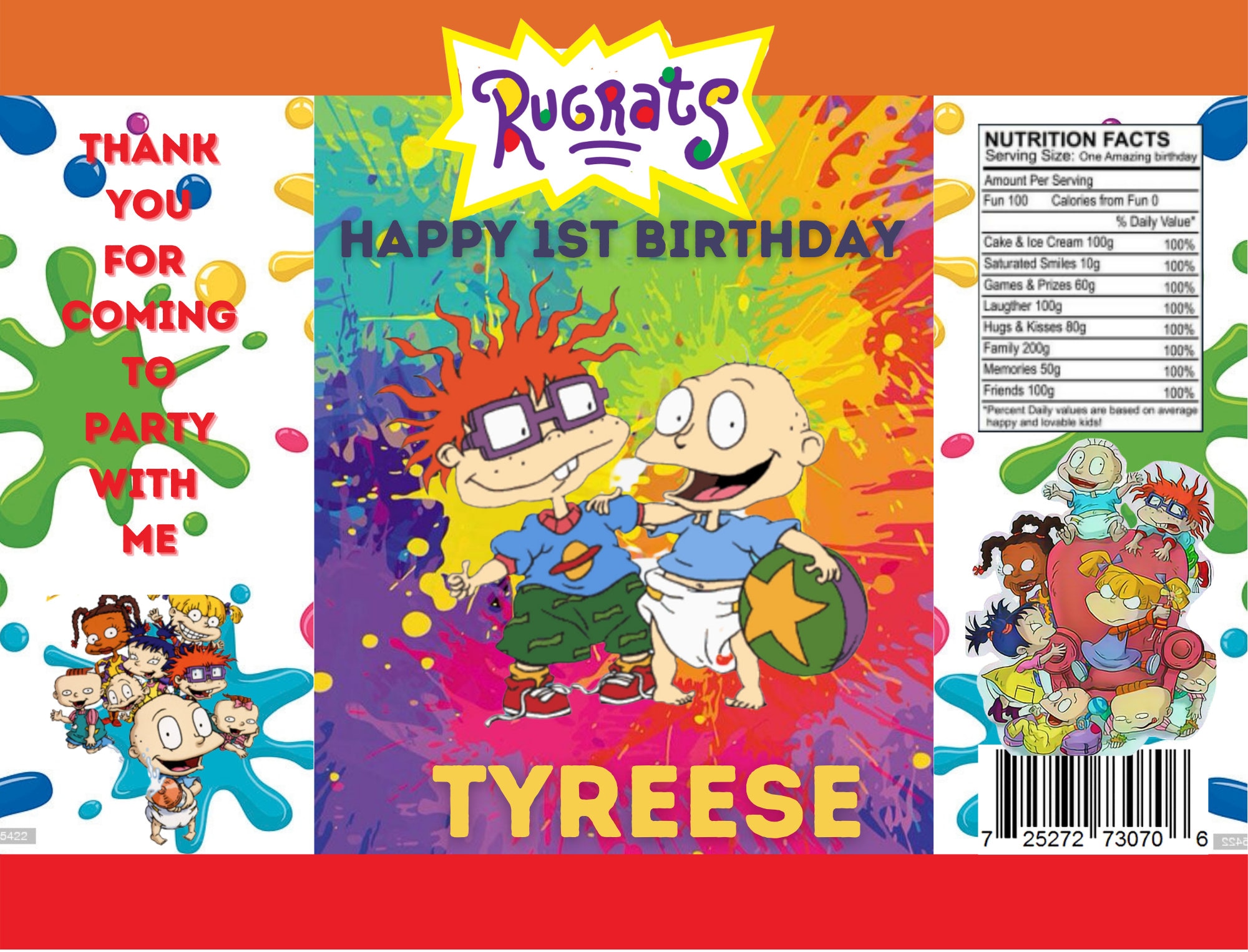 Rugrats party supplies deals
