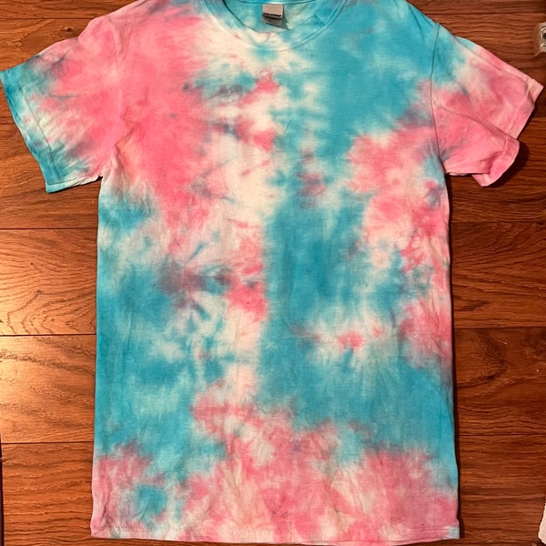 Cotton Candy Crumple Tie Dye T-Shirt