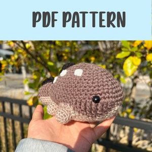 PDF PATTERN: Clodsire Plushie Crochet Pattern
