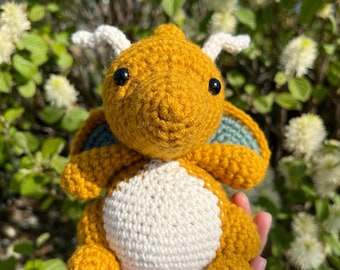 Crochet Chibi Dragonite | Amigurumi