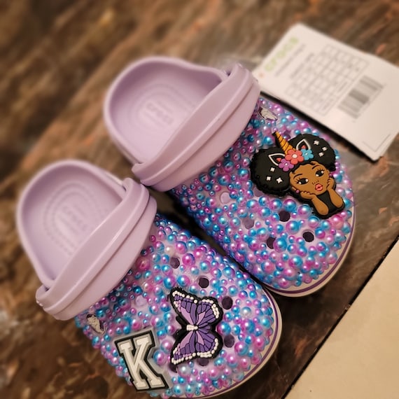 Personalized Blinged Out Crocs