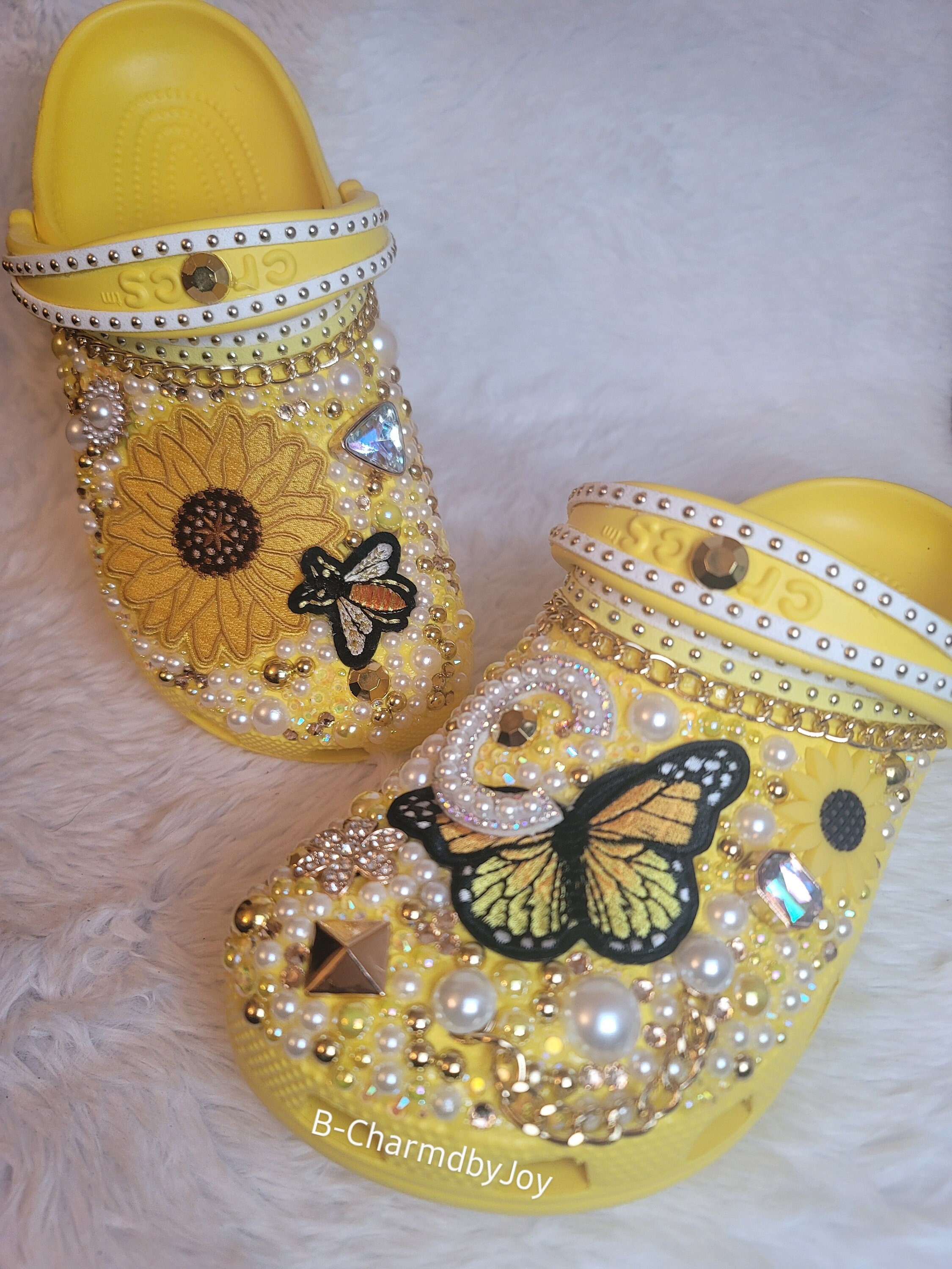 Rhinestone crocs 2025
