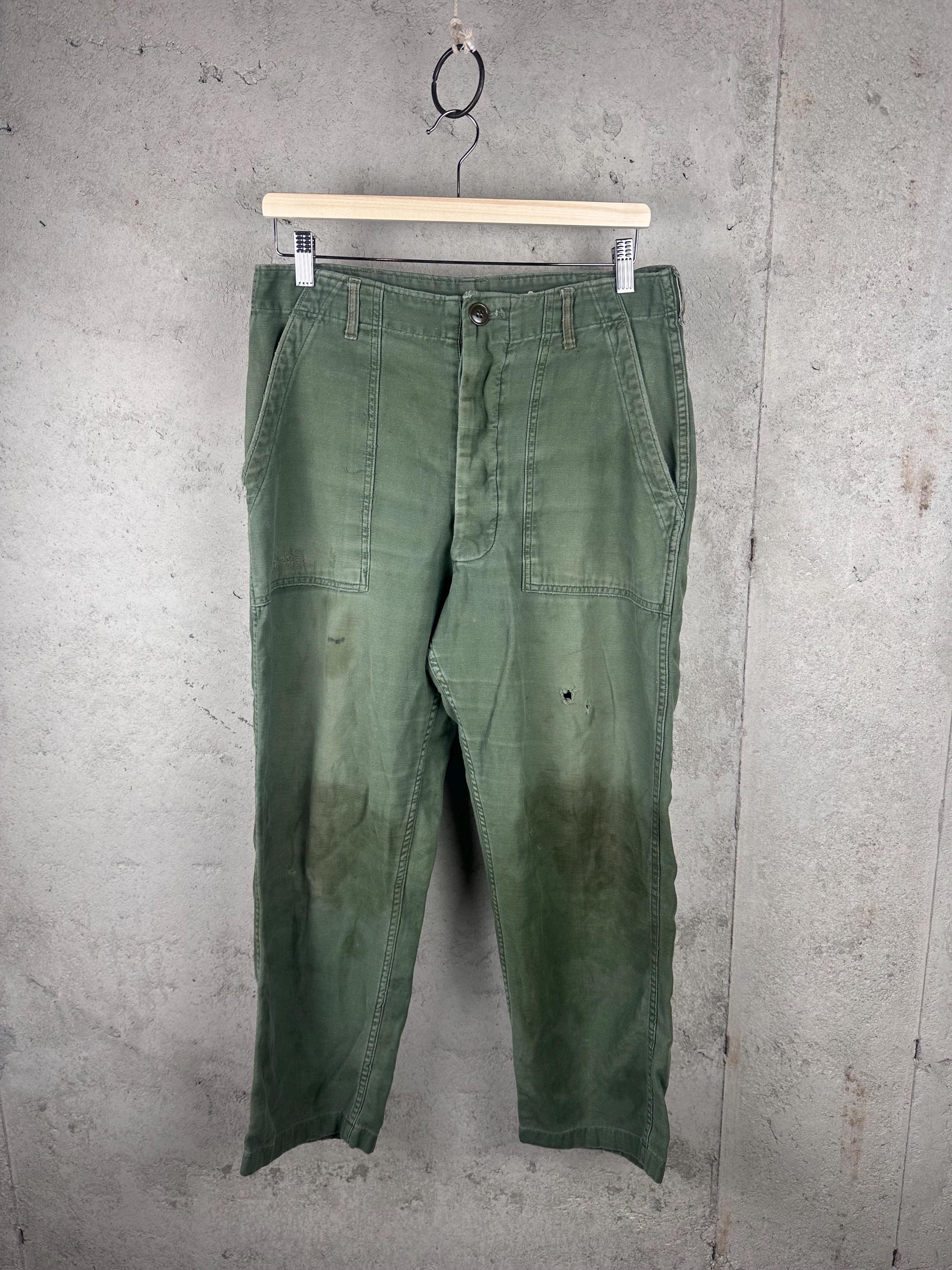 60s VINTAGE US ARMY MILITARY TROUSERS 古着 60's Us Army Fatigue Pants - Etsy