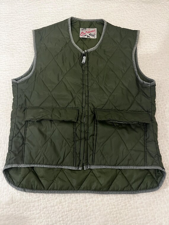 1970s Lee union made outerwear green lightweight … - image 1
